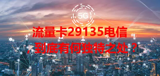 流量卡29135电信，到底有何独特之处？