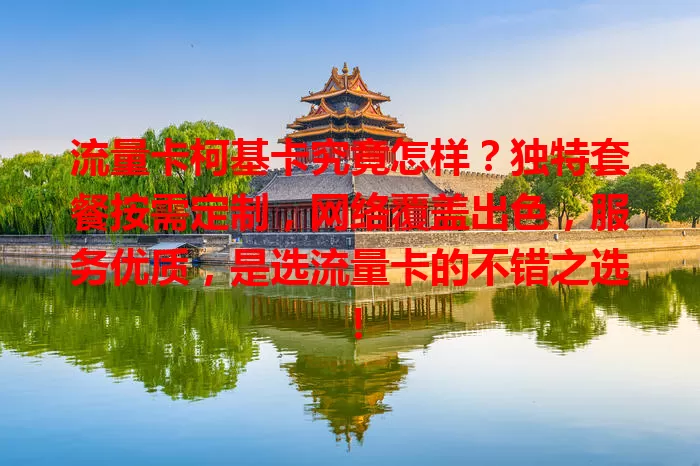 流量卡柯基卡究竟怎样？独特套餐按需定制，网络覆盖出色，服务优质，是选流量卡的不错之选！