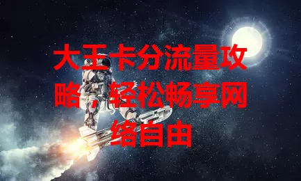 大王卡分流量攻略，轻松畅享网络自由