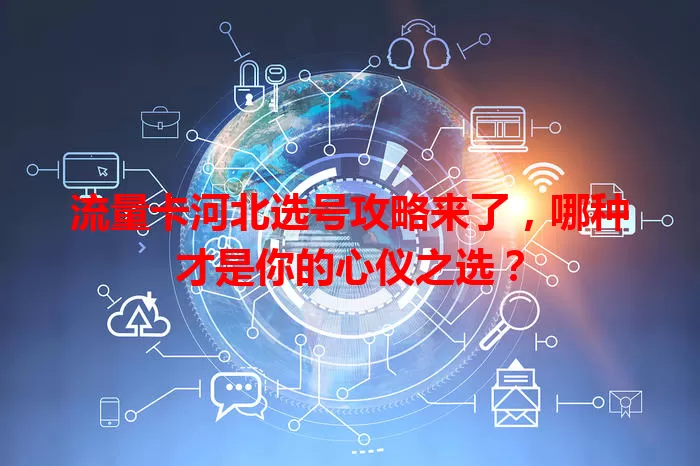 流量卡河北选号攻略来了，哪种才是你的心仪之选？