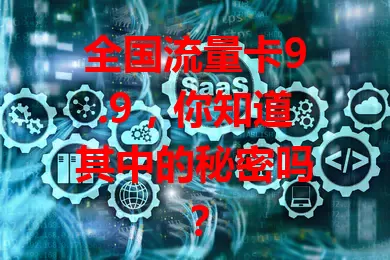 全国流量卡9.9，你知道其中的秘密吗？