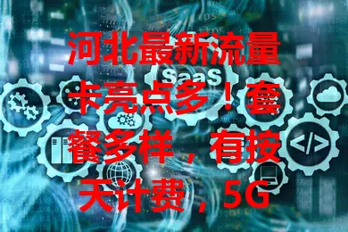 河北最新流量卡亮点多！套餐多样，有按天计费，5G网络速度快，优惠活动丰富，首月免费、赠通话时长，还能享平台会员权益，快来选适合自己的！