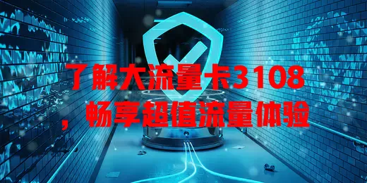 了解大流量卡3108，畅享超值流量体验