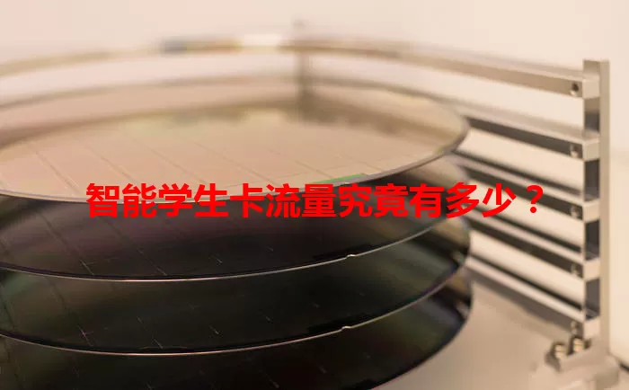 智能学生卡流量究竟有多少？