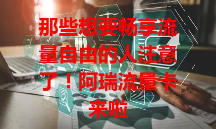 那些想要畅享流量自由的人注意了！阿瑞流量卡来啦