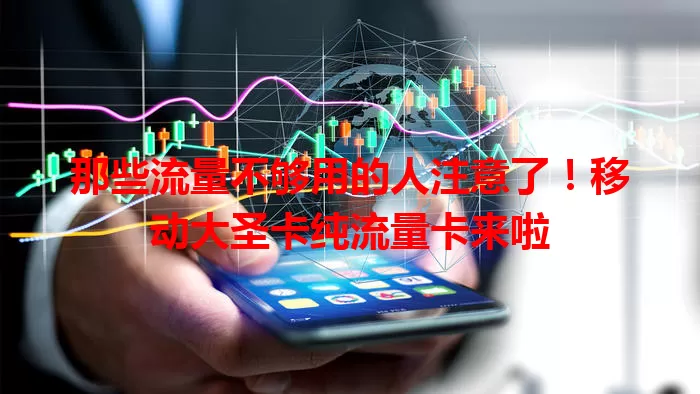 那些流量不够用的人注意了！移动大圣卡纯流量卡来啦