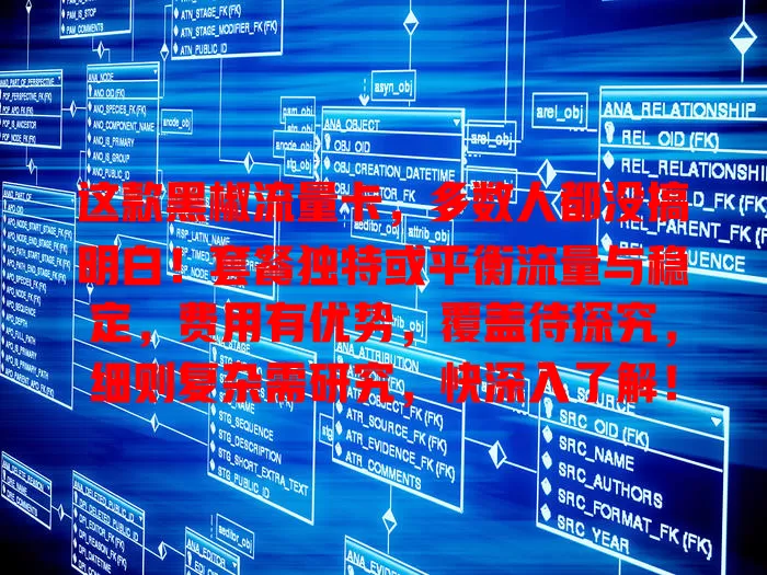 这款黑椒流量卡，多数人都没搞明白！套餐独特或平衡流量与稳定，费用有优势，覆盖待探究，细则复杂需研究，快深入了解！