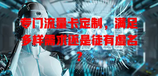 专门流量卡定制，满足多样需求还是徒有虚名？