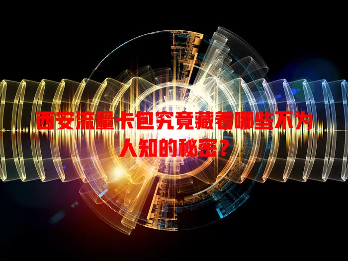 西安流量卡包究竟藏着哪些不为人知的秘密？