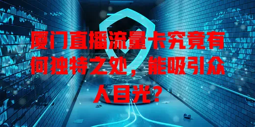 厦门直播流量卡究竟有何独特之处，能吸引众人目光？