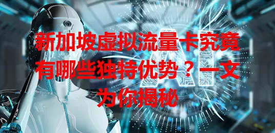新加坡虚拟流量卡究竟有哪些独特优势？一文为你揭秘