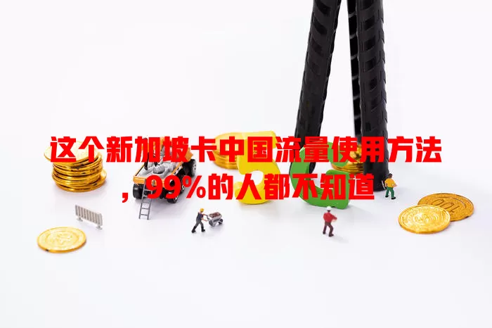 这个新加坡卡中国流量使用方法，99%的人都不知道