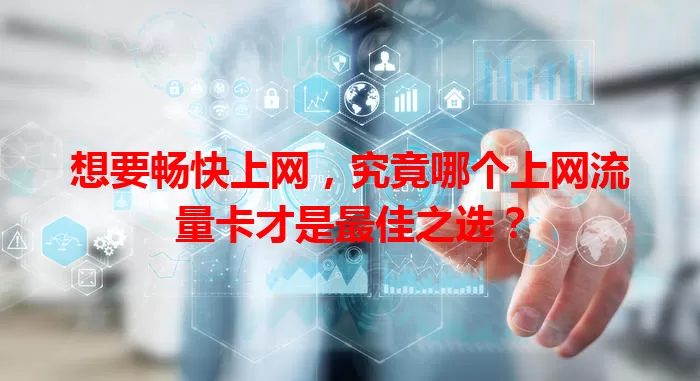 想要畅快上网，究竟哪个上网流量卡才是最佳之选？