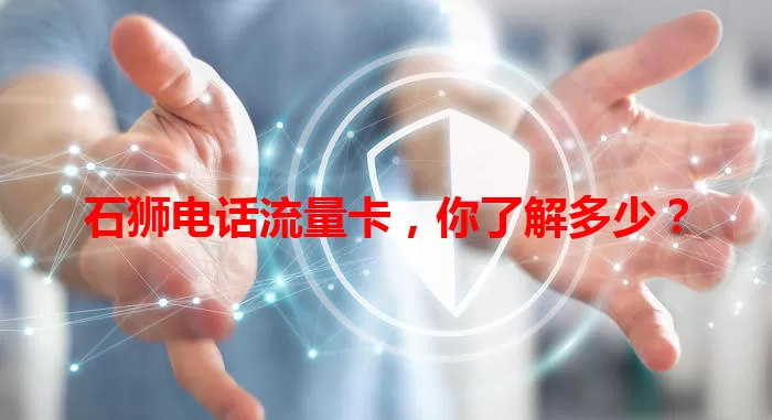 石狮电话流量卡，你了解多少？