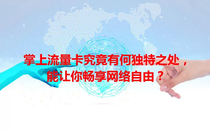 掌上流量卡究竟有何独特之处，能让你畅享网络自由？