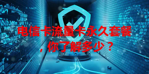 电信卡流量卡永久套餐，你了解多少？