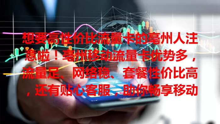想要高性价比流量卡的亳州人注意啦！亳州移动流量卡优势多，流量足、网络稳、套餐性价比高，还有贴心客服，助你畅享移动互联网便利！