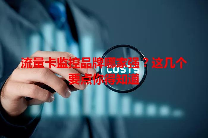 流量卡监控品牌哪家强？这几个要点你得知道