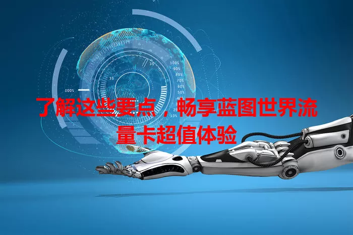 了解这些要点，畅享蓝图世界流量卡超值体验