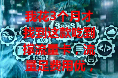 我花3个月才找到这款吃到撑流量卡，流量足费用优，上网从此超畅快！