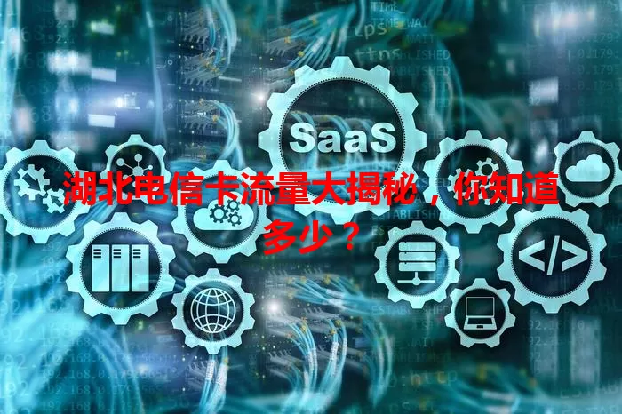 湖北电信卡流量大揭秘，你知道多少？