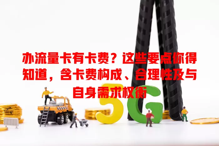 办流量卡有卡费？这些要点你得知道，含卡费构成、合理性及与自身需求权衡