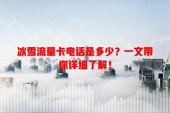 冰雪流量卡电话是多少？一文带你详细了解！
