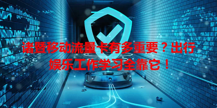 诸暨移动流量卡有多重要？出行娱乐工作学习全靠它！