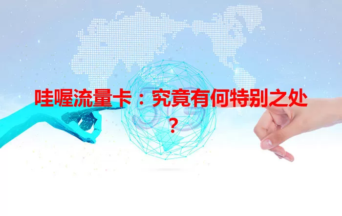 哇喔流量卡：究竟有何特别之处？