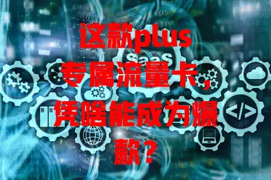 这款plus专属流量卡，凭啥能成为爆款？