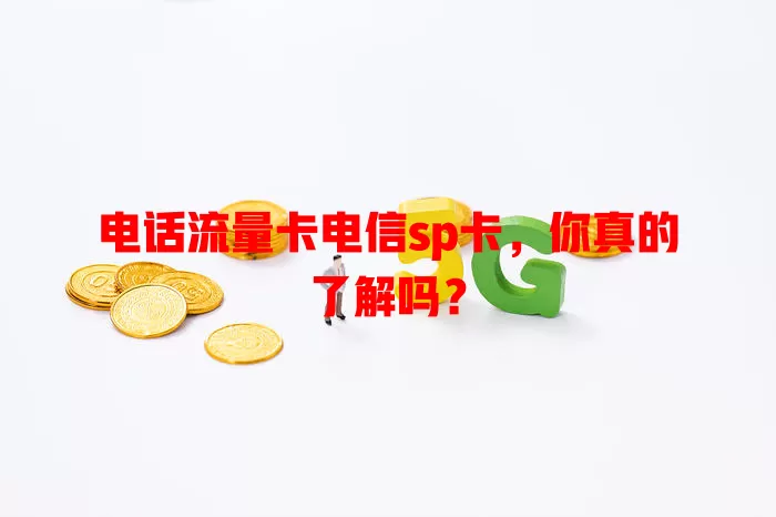 电话流量卡电信sp卡，你真的了解吗？