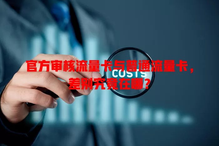 官方审核流量卡与普通流量卡，差别究竟在哪？