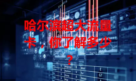 哈尔滨超大流量卡，你了解多少？