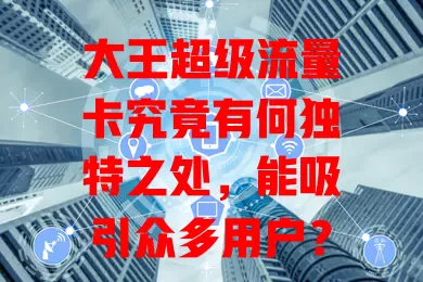 大王超级流量卡究竟有何独特之处，能吸引众多用户？