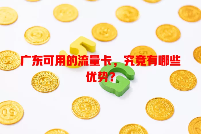 广东可用的流量卡，究竟有哪些优势？