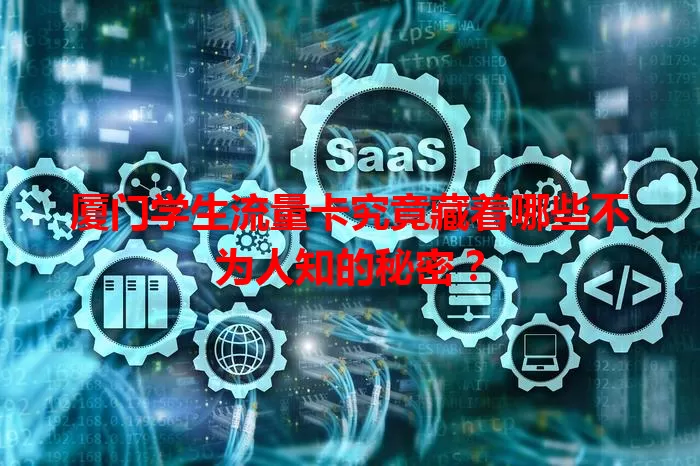 厦门学生流量卡究竟藏着哪些不为人知的秘密？