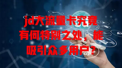 jd大流量卡究竟有何特别之处，能吸引众多用户？