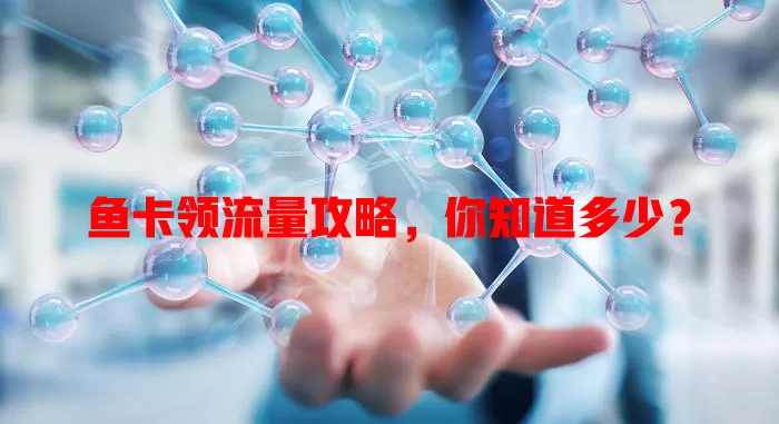 鱼卡领流量攻略，你知道多少？