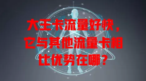 大王卡流量好快，它与其他流量卡相比优势在哪？