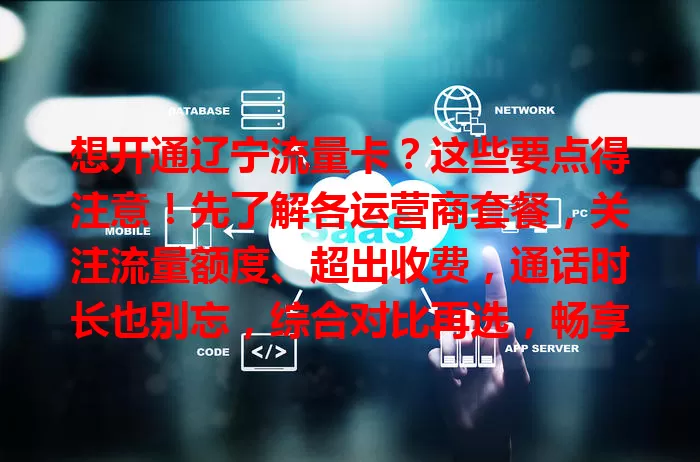 想开通辽宁流量卡？这些要点得注意！先了解各运营商套餐，关注流量额度、超出收费，通话时长也别忘，综合对比再选，畅享便捷网络生活
