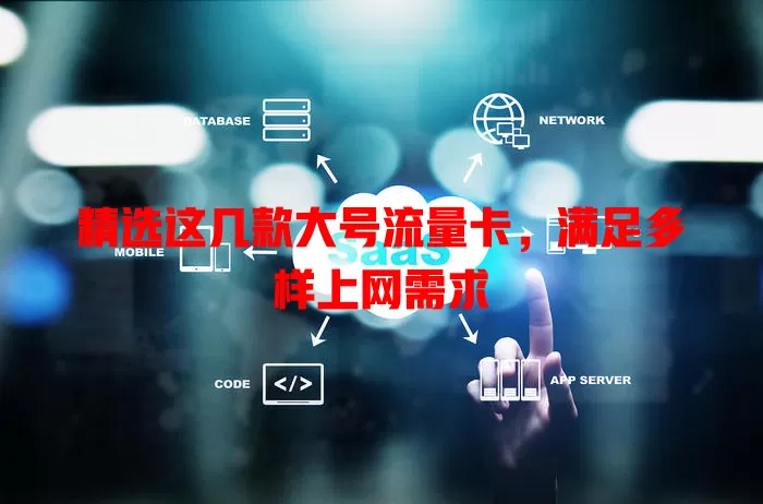 精选这几款大号流量卡，满足多样上网需求