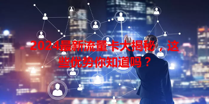 2024最新流量卡大揭秘，这些优势你知道吗？