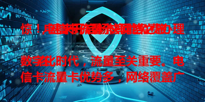 惊！电信卡流量卡竟能免费办理，速来开启畅快网络之旅

在数字化时代，流量至关重要。电信卡流量卡优势多，网络覆盖广。免费办理超利好，省费用又便捷。有它能享高速稳定网络，视频游戏通话超流畅。还愁流量？快关注免费办理机会！