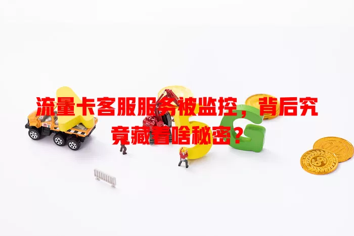 流量卡客服服务被监控，背后究竟藏着啥秘密？
