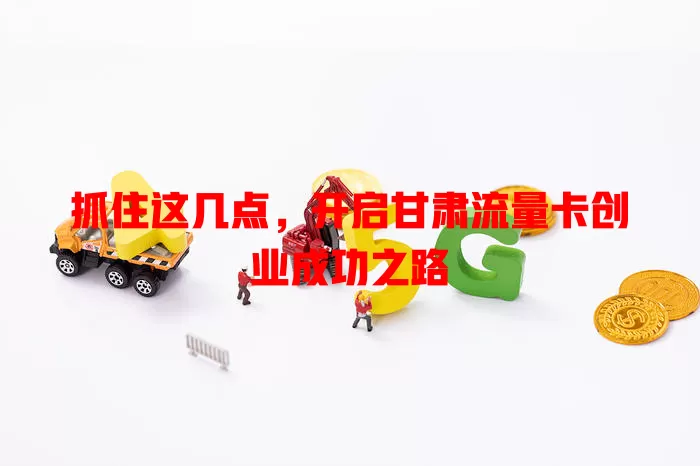 抓住这几点，开启甘肃流量卡创业成功之路