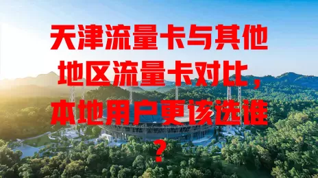 天津流量卡与其他地区流量卡对比，本地用户更该选谁？