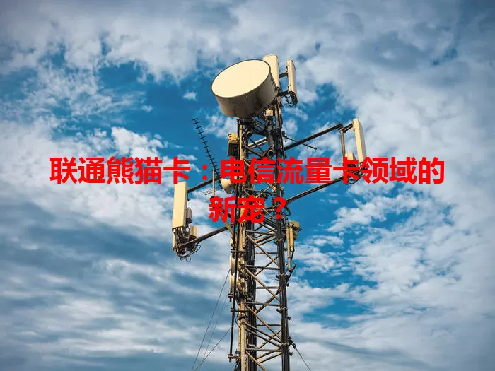 联通熊猫卡：电信流量卡领域的新宠？