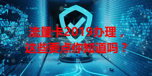 流量卡2019办理，这些要点你知道吗？