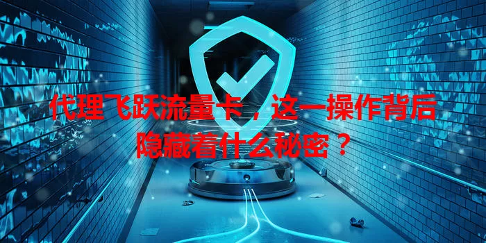 代理飞跃流量卡，这一操作背后隐藏着什么秘密？