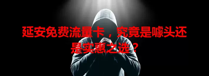 延安免费流量卡，究竟是噱头还是实惠之选？